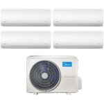 Quadri split r�versible air conditioner xtreme series 9 + 9 + 12 avec m4oe - 28hfn8 r - 32 wi - fi integrated ...