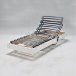 Sommier relaxation �lectrique flexpur 80x200 / blanc / 200x78x33