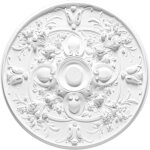 Orac ? r24 rosace de plafond 79cm ? moulure d�corative en purotouch� l�g�re et durable ? pour luminaires ...