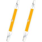 R7s 78mm led 5w blanc chaud 3000k, 500lm, r7s j78 cob led lin�aire remplacer crayon halog�ne 40w 50w, ...