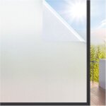 Rabbitgoo film fenetre anti regard film occultant fentre bon intimit anti uv dpoli pour bureau maison ...