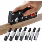 Rabot � chanfreiner � bois professionnel rabot � main � profondeur r�glable multi - angle 7 types de ...