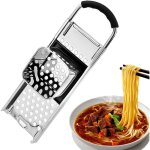 Rabot  sptzle en inox, rpe grille passoire 32. 5 x 11 x 6. 5 cm pour sptzle, cuisine en acier inoxydable ...