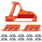 Raboteuse de chanfreinage pour plaques de pl�tre abs, outil de coupe des bords du bois, angle d'inclinaison, ...