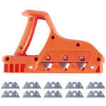 Raboteuse de chanfreinage pour plaques de pl�tre abs, outil de coupe des bords du bois, angle d'inclinaison, ...