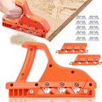 Raboteuse pour plaques de plâtre, 45° + 60°, plus dix lames, outil de rabotage pour le travail du bois, ... Raboteuse pour plaques de plâtre, 45° + 60°, plus dix lames, outil de rabotage pour le travail du bois, ...