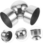 Raccord de c�ble pour garde - corps de terrasse, raccord de tuyau en acier inoxydable, raccord de garde ...