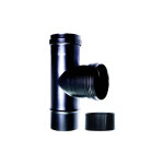 Raccord chaudiere a t 90 fm - f dn 100 reduit 80 mm emaille 600 degres poele a pellets tube noir ce made ... Raccord chaudiere a t 90 fm - f dn 100 reduit 80 mm emaille 600 degres poele a pellets tube noir ce made ...
