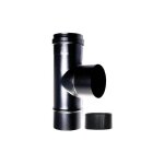 Raccord chaudiere a t 90 fm - m dn 100 reduit 80 mm emaille 600 degres poele a pellets tube noir ce made ... Raccord chaudiere a t 90 fm - m dn 100 reduit 80 mm emaille 600 degres poele a pellets tube noir ce made ...