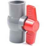 Raccord pour circuit d'arrosage vanne � boisseau sph�rique en pvc, valve � boisseau sph�rique en plastique ...