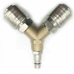 Raccord pour compresseur, distributeur d'air comprim�, raccord dair comprim� 1 / 4 connecteur d'air comprim� ...