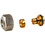 Raccord à compression - adaptateur pour tube en plastique r179 18x16 / 13 - giacomini Raccord à compression - adaptateur pour tube en plastique r179 18x16 / 13 - giacomini