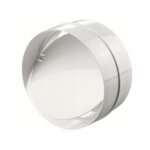 Raccord de conduit rond avec vanne de 100 mm vents 494