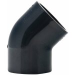 Raccord coudé 45° pvc pression f / f jardibric ø50 Raccord coudé 45° pvc pression f / f jardibric ø50