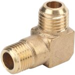 Raccord coud� � 90� g1 / 4xm14 en laiton pour compresseur, pompe � air et pi�ces d�tach�es