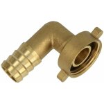 Raccord coud en laiton 1 / 2'' ff x embout  olive 3 / 8''
