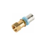 Rbm - raccord droit femelle �crou tournant - diam�tre 16 mm - f 3 / 8'
