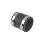 Raccord epdm inox / galva Ø60 - 50 prise d'air Raccord epdm inox / galva Ø60 - 50 prise d'air