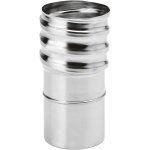 Raccord inox entre tuyau pole 80 et tubage 125