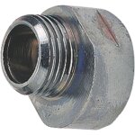 Raccord laiton chrome excentre 5 - femelle - male