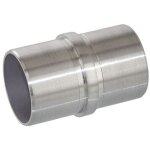 Raccords pour main - courante � 42. 4 mm - liaisons de deux tubes - � coller - inox 304 - bo�te de 2 ...