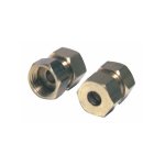 Raccord  olive droit f3 / 8  x tube 12mm (x 2) - diff