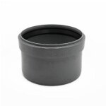 Raccord de passage encastr� en pvc dimensions : diam. 100 f x 110 m