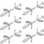 Raccord plan de travail, 100 mm 6 pcs connecteur de meubles, raccordement de meubles de cuisine pour ...
