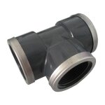 Raccord pvc pression - t� 90� pvc pression � visser ff renforc�e 3 / 4''