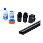 Raccord pvc pression - kit raccords pour remplacement �50