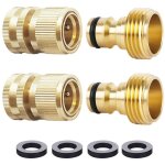 Raccord rapide pour tuyau d'arrosage raccord rapide pour tuyau d'eau raccord rapide en laiton ght � de ...