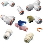 Raccords rapides pour tuyaux semi - rigides, raccord droit 12 mm