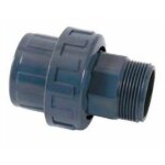 Astralpool - raccord union 3 pi�ces � coller � 50 mm x 1'' 1 / 2