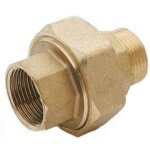 Raccord union 3 pi�ces laiton � visser mf - 3 / 4' (20x27mm) - adrien riquier