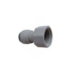 Raccord vers robinet 3 / 8'(9, 5mm) x 1 / 2 jg pi451214fs pour refrigerateur