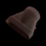 Raccord vmc pvc mixte - �125 - 60x200 oblong