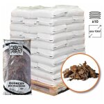 Paillage vgtal biodgradable corces de pin maritime 10 sacs 50 l pour 10m2