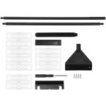 Raclette � algues pour aquarium en alliage d'aluminium - nettoyeur de vitres avec perche d�tachable 65cm ...