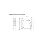 Rademacher enrouleur de sangle pivotant rollotron duofern pour mini - sangle 2550 diverse 14153011