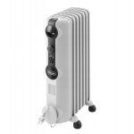 Radiateur  bain d'huile 1500w blanc delonghi trrs0715
