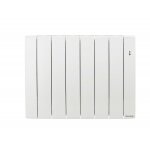 Radiateur chaleur douce bilbao 3 horizontal blanc 1250w (493841)