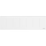 Atlantic - radiateur chaleur douce connect nirvana no plinthe 1000w blanc
