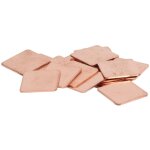 Radiateur en cuivre 100 pi�ces rondelle en cuivre thermique l�g�re durable pour pc (20 20 1. 0mm)