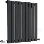 Hudson reed - radiateur design horizontal noir delta 63. 5cm x 63cm x 3cm 563 watts Hudson reed - radiateur design horizontal noir delta 63. 5cm x 63cm x 3cm 563 watts