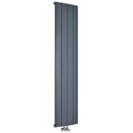Radiateur design vertical aluminium ? anthracite ? 160 x 37. 5cm ? aurora Radiateur design vertical aluminium ? anthracite ? 160 x 37. 5cm ? aurora