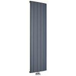 Radiateur design vertical aluminium ? anthracite ? 160 x 47cm ? aurora Radiateur design vertical aluminium ? anthracite ? 160 x 47cm ? aurora