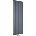 Hudson reed - radiateur design vertical aluminium ? anthracite ? 160 x 56. 5cm ? aurora