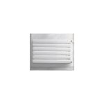 Finimetal - radiateur eau - chaude 552w l. 600mm h. 455mm 6 tubes double panneau h20 blanc sans ailettes ...