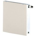 Valderoma - radiateur eau - chaude 900w corps de chauffe en pierre couleur blanc cachemire 500x500x80mm ...