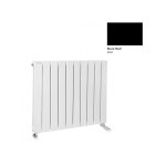 Acova - radiateur eau chaude fassane horizontal 546w black matt